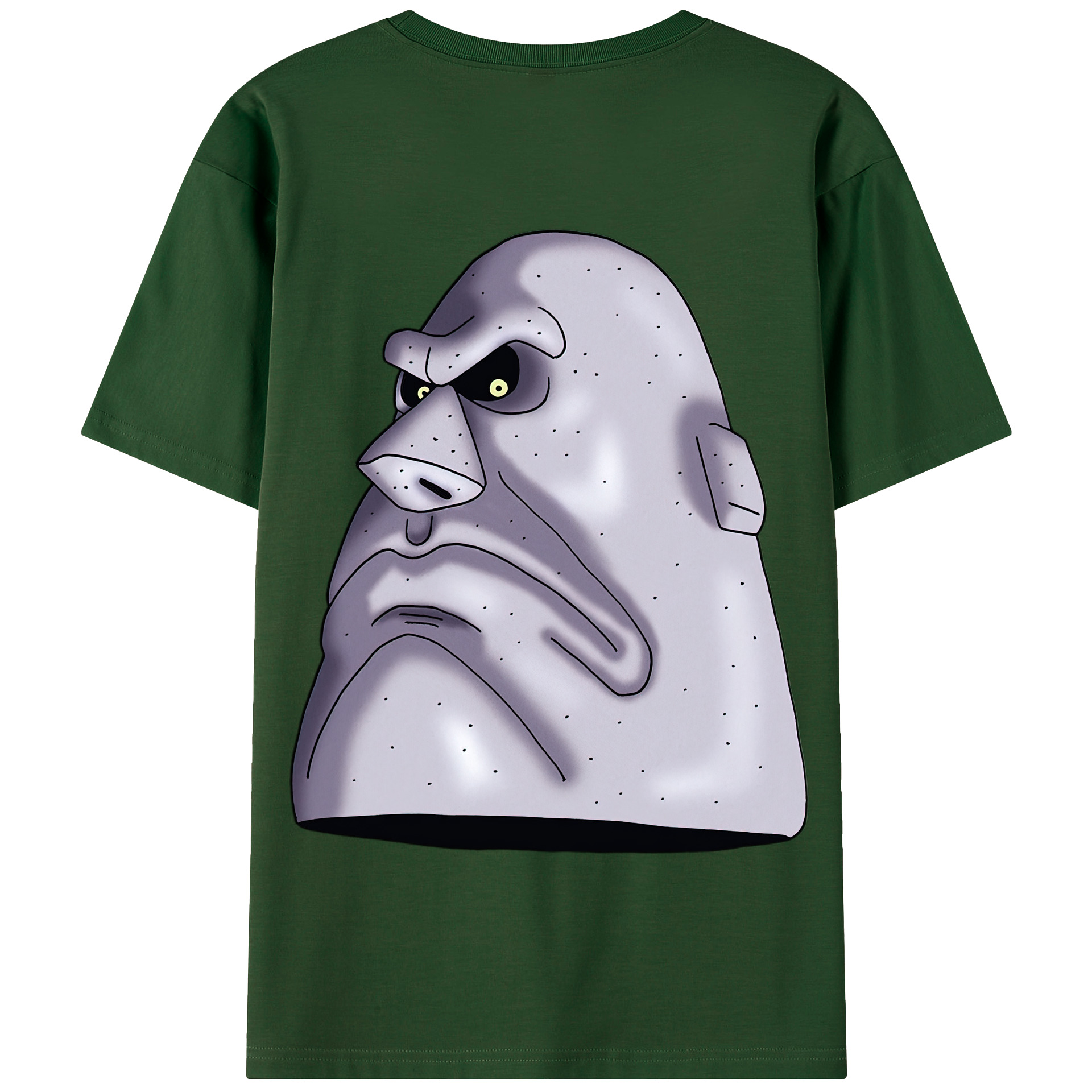 （画像用） ドラゴンクエスト Doragon Kuesuto Dragon Quest 綿100％半袖Tシャツ（背面プリント）